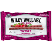 Wiley Wallaby Triple Berry Licorice Twists 12 oz.