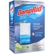 DampRid 15.4 oz. Powder Fresh Scent Hanging Bag Moisture Absorber 3 pk.