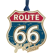 ChemArt Route 66 Sign Ornament