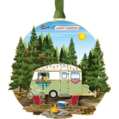 ChemArt A Happy Camping Ornament