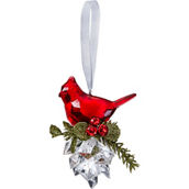 Ganz 3 in. Teeny Cardinal Pinecone Ornament