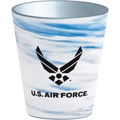 Mitchell Proffitt Air Force Shot Glass Air Force Wings Marble