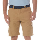 US Polo Assn Twill Belted Cargo Shorts