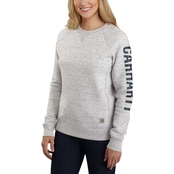 Carhartt Relaxed Fit Midweight Crewneck Logo Sleeve Graphic Sweatshirt