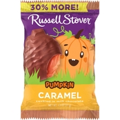 Russell Stover Milk Chocolate Caramel Pumpkin 1.3 oz.