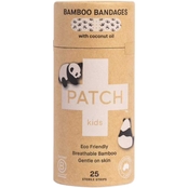 Patch Coconut Oil Kids Bamboo Adhesive Bandages 25 Strips