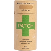 Patch Aloe Vera Bamboo Adhesive Bandages 25 Strips