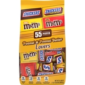 Snickers Peanut Butter Lovers 55 pc.