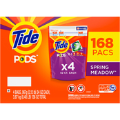 Tide Pods Spring Meadow Laundry Detergent 168 ct.