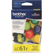 Brother LC61Y Yellow Ink Cartridge