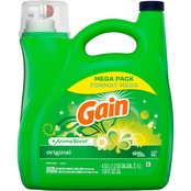 Gain + Aroma Boost Liquid Laundry Detergent Original Scent 107 Loads