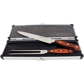 BergHOFF Pakka Wood Carving Set with Case 3 pc.