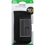 Nite Ize Clip Case Horizontal Universal Phone Holster, XL, USA Patch