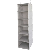 Simply Perfect 6 Shelf Hanging Closet Organizer
