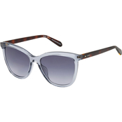 Fossil FOS2115S Full Rimmed Plastic Frame Butterfly Shape Gradient Sunglasses