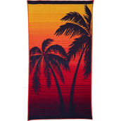 Simply Perfect Palm Tree Beach Towel