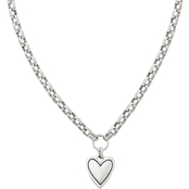 James Avery Sterling Silver Timeless Heart Necklace
