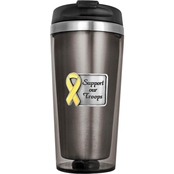 Sparta Support Our Troops 16 oz. Travel Mug