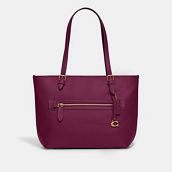 COACH Polished Pebble Leather Taylor Tote