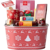 Hickory Farms Merry and Bright Gift Basket