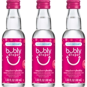 SodaStream Raspberry Bubly Drops 3 pk.