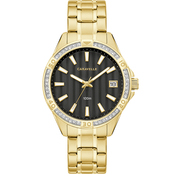 Bulova Women's Caravelle Aqualuxx Goldtone Stainless Steel Bracelet Watch 44M116