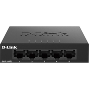 D-Link 5 Port Gigabit Metal Unmanaged Desktop Switch