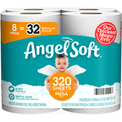 Angel Soft Mega Roll Toilet Paper 8 pk.