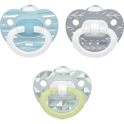 Graco NUK Orthodontic Pacifiers Size 3 Neutral 3 pk.