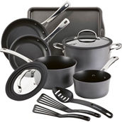 Rachael Ray Cook + Create Hard Anodized 11 pc. Cookware Set