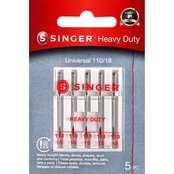 Singer Heavy Duty Needles 5 ct., Size 110