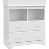 Storkcraft Brookside White 2 Drawer Changing Chest