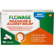 Flonase Headache and Allergy Relief Medicine 48 ct.