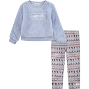 Levi's Toddler Girls Knit Top and Leggings 2 pc. Set