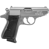 Walther PPK/S 380 ACP 3.35 in. Barrel 7 Rnd Stainless with Walnut Grips