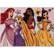 Disney Princess Watercolor 40 x 54 Accent Rug