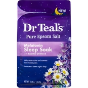 Dr Teal's Melatonin Sleep Pure Epsom Bath Salt 3 lb.