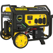 Champion 3500W Dual Fuel Portable Generator with Electric Start