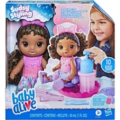 Baby Alive Sudsy Styling Doll, Black Hair