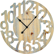 Bulova The Artist Battery Powered Wall Clock C4898