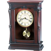Bulova Abbeville Battery Powered Mantel Chime Clock B1909