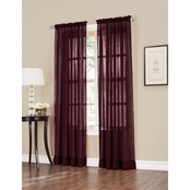 No. 918 Erica 51 X 84 Crushed Voile Curtain Panel