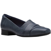 Clark Tilmont Clara Leather Slip On Shoes