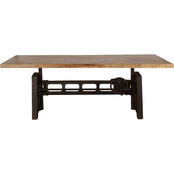 Coast to Coast Accents Del Sol Adjustable Height Crank Dining Table