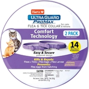 Hartz UltraGuard ProMax Flea and Tick Cat Collar 2 pk.