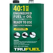TruFuel 40:1 Mix Engineered Fuel and Oil for 2 Cycle Engines 1 gal.