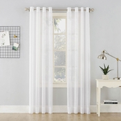 Simply Perfect Erica 51 x 84 in. Crushed Sheer Voile Grommet Curtain Panel