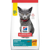 Hill's Science Diet Kitten Indoor Chicken Recipe Dry Cat Food 3.5 lb.