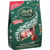 Lindt Lindor Holiday Assortment Chocolate Truffles 15.2 oz. Bag