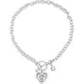 Guess Toggle and Charms Necklace